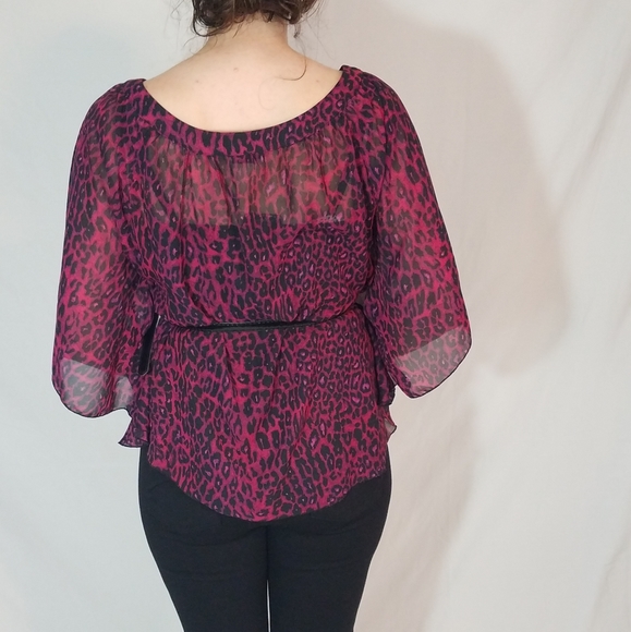 Woman's blouse leopard print!!! - Picture 4 of 11